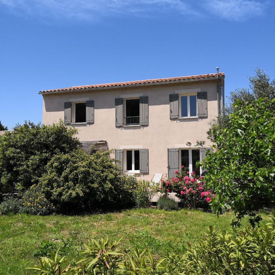 Villa Spacieuse Avec Terrasse Et Vue Mont Ventoux Entrechaux Buitenkant foto